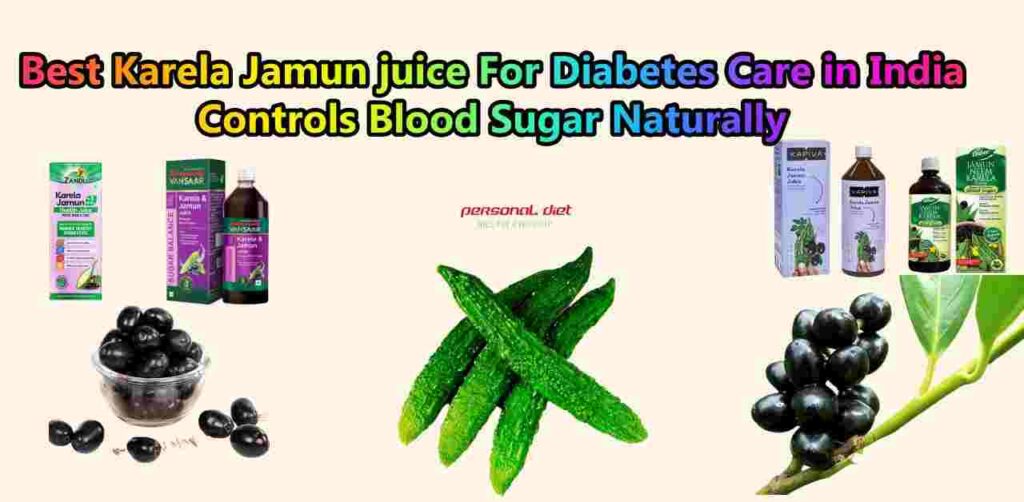 Best Karela Jamun juice For Diabetes Care in India-Controls Blood Sugar Naturally